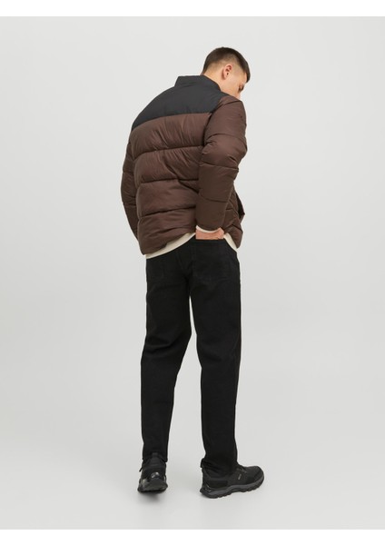 Jjetoby Puffer Collar Sn Erkek Kahverengi Mont 12235860-15 modelleri