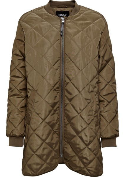 Jessıca Quılted Coat cc Otw Kadın Kahverengi Mont 15295402-15