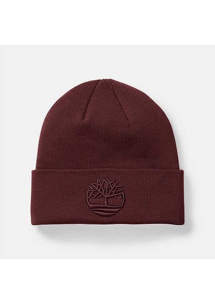 Tonal 3D Embroidery Beanie Erkek Kırmızı Bere TB0A2PJRI301