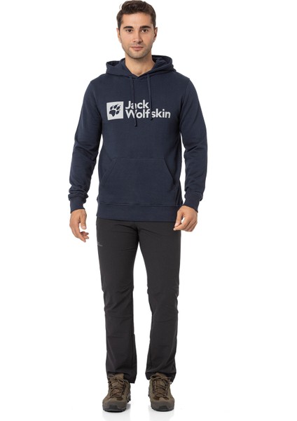 Jack Wolfskin Arthur Hoody M Erkek Mavi Sweatshirt 1000001TR-1010