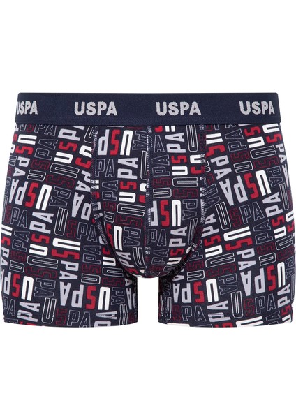 Erkek Gri Melanj-Bordo-Baskılı 3'lü Boxer 80509 fırsatları