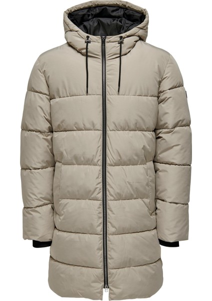 Onsmelvın Lıfe Puffer Coat Otw Vd Erkek Haki Mont 22022100-03