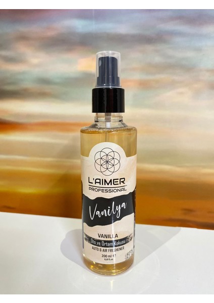 Professional Vanilya Oto ve Orta Kokusu 200ML