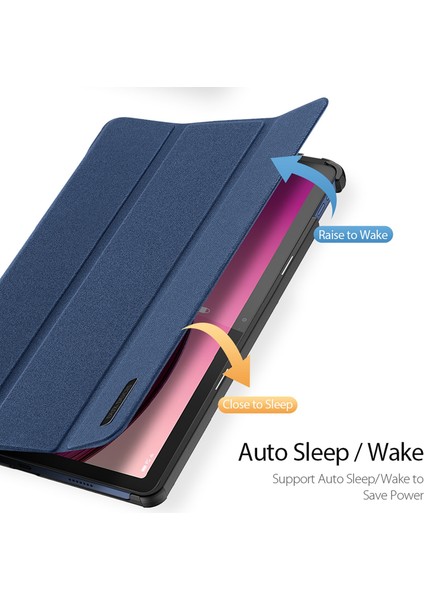 Lenovo Tab M10 5g 10.6 Için Domo S Pu Tablet Kılıfı (Yurt Dışından) indirimleri