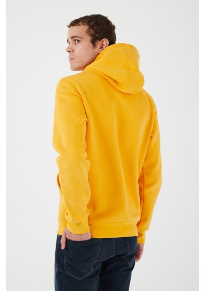 Içi Polarlı Regular Fit Standard Kesim Kanguru Cepli Basic Kapüşonlu Sweatshirt fırsatları