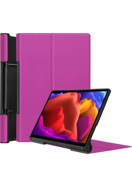 Lenovo Yoga Pad Pro 13 Inç Yf K606F Deri Kılıf (Yurt Dışından)