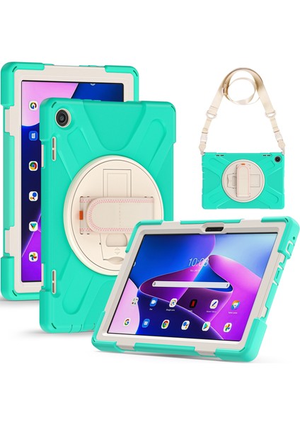 Lenovo Sekmesi Için Silikon + Pc Tablet Kasası M10 10.1 3. Nesil (Yurt Dışından)