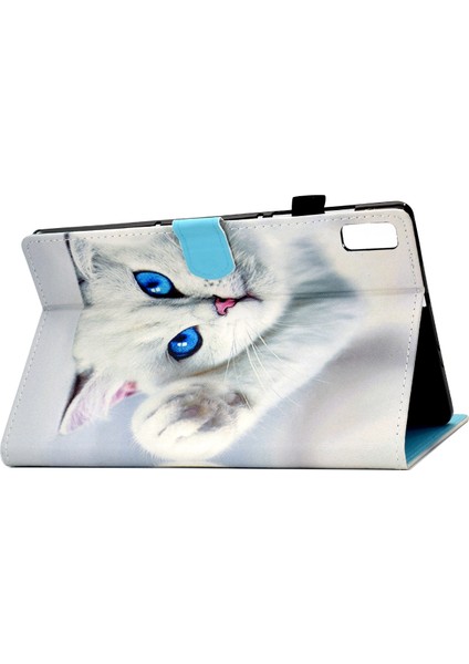 Lenovo Tab P11 Gen 2 Için Boyalı Düz ​​deri Kılıf (Yurt Dışından)