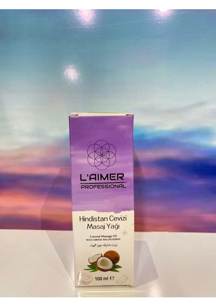 Professional Hindistan Cevizi Masaj Yağı 100 ml