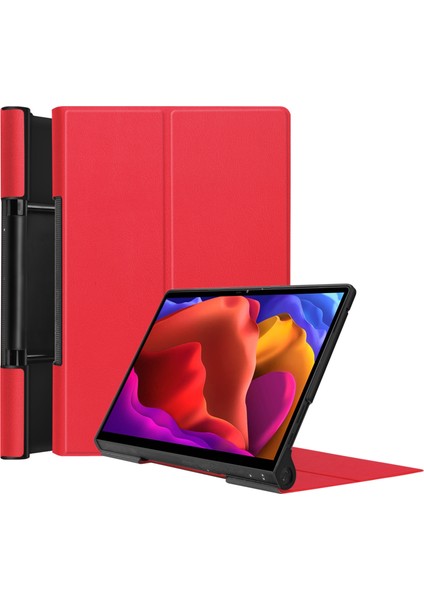 Lenovo Yoga Pad Pro 13 Inç Yf K606F Için Deri Kılıf (Yurt Dışından)