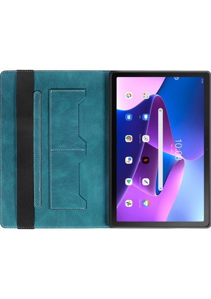 Lenovo Tab M10 Plus 3. Gen Için Birleştirme Tablet Deri Kılıf (Yurt Dışından)