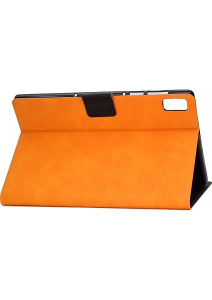 Lenovo Sekmesi Için Cowhide Doku Pu Deri Kılıf P11 Gen 2 Khaki (Yurt Dışından) indirimleri