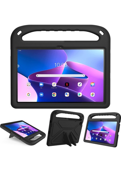 Lenovo Tab M10 Için Tablet Kılıfı Plus 10.6 3. Gen 2022 Siyah (Yurt Dışından)