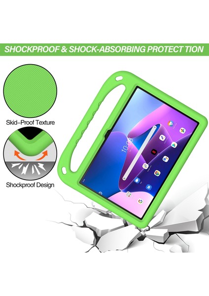 Lenovo Sekmesi Için Eva Tablet Kılıfını Tutun M10 3. Gen Green (Yurt Dışından) fırsatları