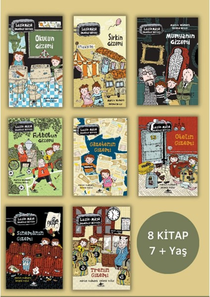 Lasse Maja Dedektif Bürosu Serisi Takım Set 8 Kitap - Martin Widmark fiyatları