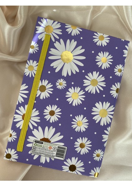 Kişiye Özel Hayallerinin Peşinden Git Tasarımlı Lastikli Defter ve Sticker Hediyeli