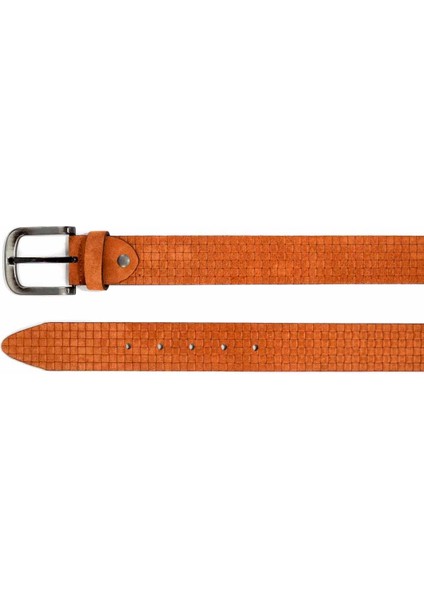 Taba Süet Leather Erkek Kemer U08657082402