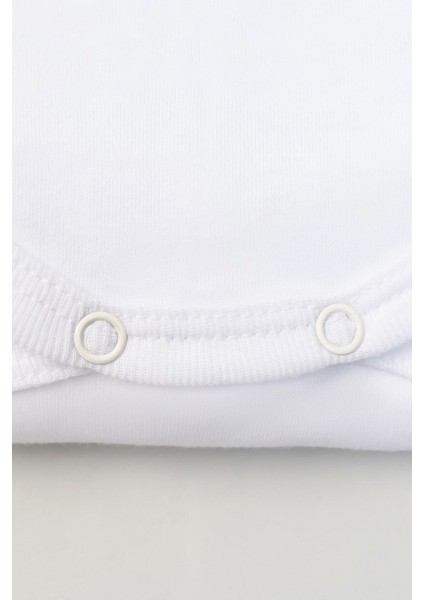 Organik Pamuk 5li Beyaz Uzun Kollu Bebek Body modelleri