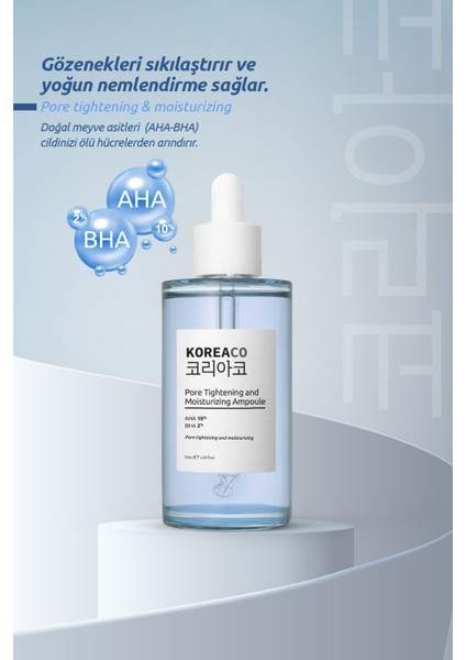 Mavi Aha & Bha Canlandırıcı & Nemlendirici Ampoule