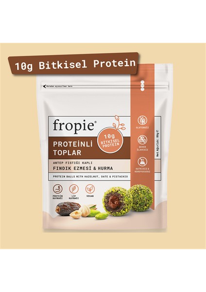 Proteinli Meyve Topları - 80 gr x 2 Çeşit