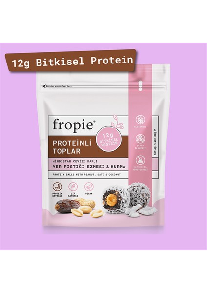 Proteinli Meyve Topları - 80 gr x 2 Çeşit