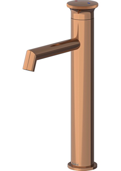 E 5529 Arte Leo L Lavabo Bataryası-Ros Gold fiyatları