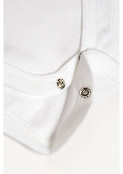 Organik Pamuk 5li Beyaz Uzun Kollu Bebek Body fırsatları