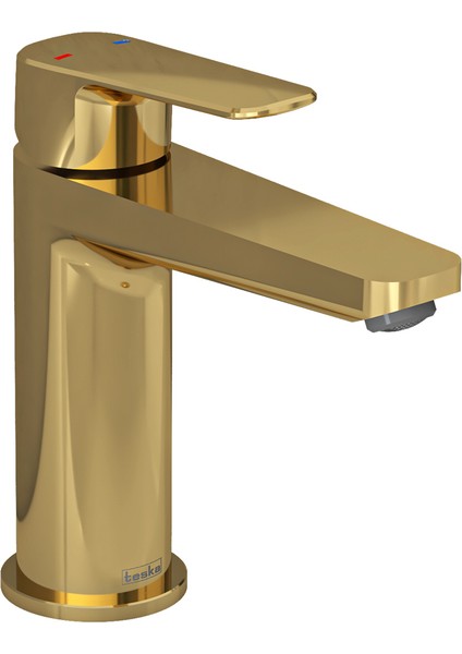 E 5617 Quars Lavabo Bataryası-Altın