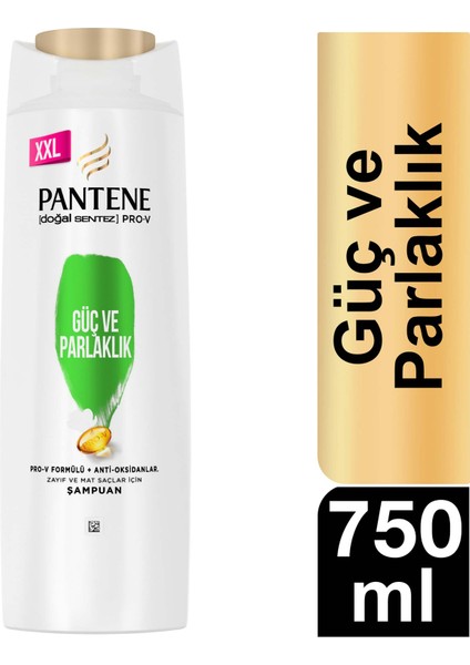 Şampuan Güç ve Parlaklık 750 ml