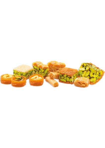 Al Sultan Sweets Karışık Baklava - Metal Kutuda 6lı Lezzet Koleksiyonu 1000GR