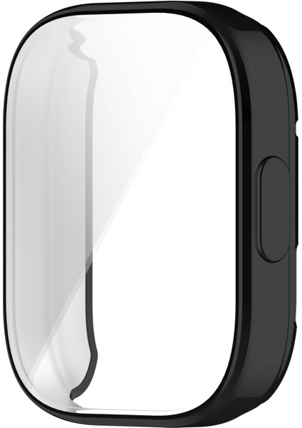 Xiaomi Redmi Watch 3 360 Derece Korumalı Kasa ve Ekran Koruyucu Watch Gard 30 Siyah modelleri
