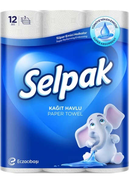 Kağıt Havlu 12'li