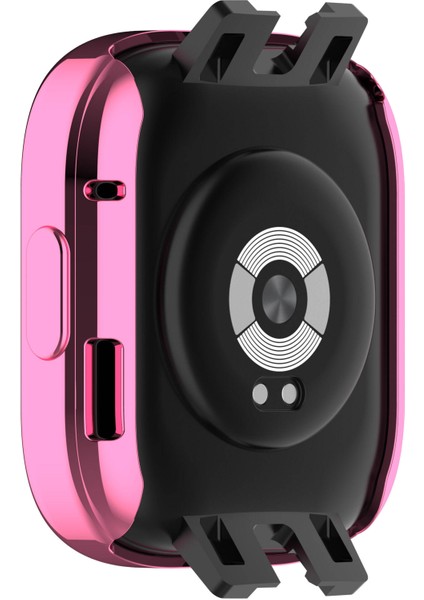 Xiaomi Redmi Watch 3 360 Derece Korumalı Kasa ve Ekran Koruyucu Watch Gard 30 Pembe modelleri