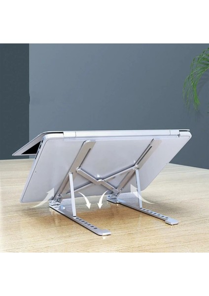 Eco Center Jx-18 Laptop Stand Macbook Notebook Katlanabilir Taşınabilir Metal Standı,taşınabilir Laptop Standı