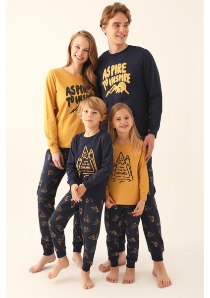 Erkek Lacivert Pijama Takımı