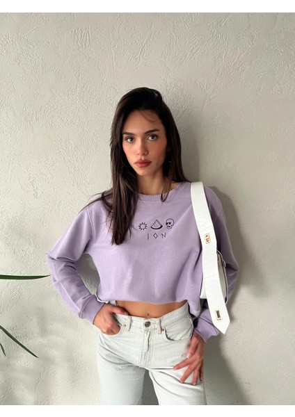 Alfia Bisiklet Yaka Sweatshirt