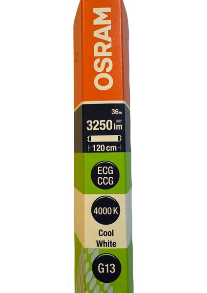 36W 840 4000K (Günışığı) G13 Duylu Floresan
