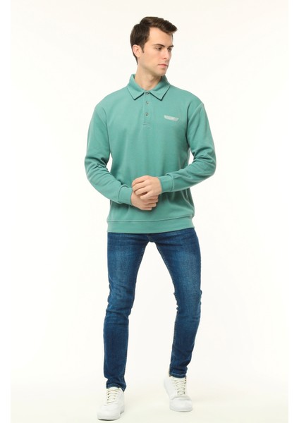Erkek Classic Fit Uzun Kollu Polo