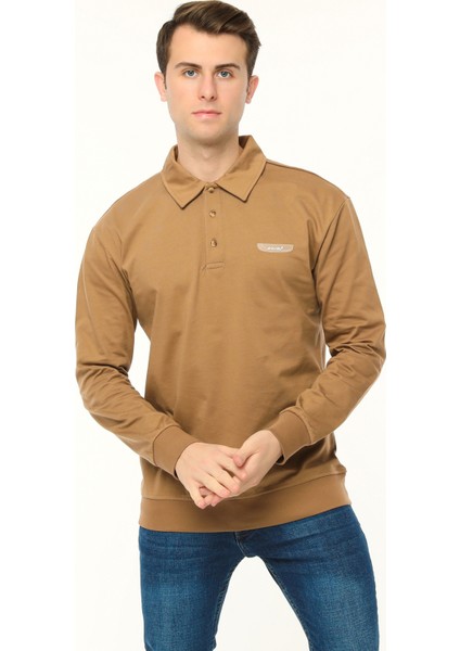 Erkek Classic Fit Uzun Kollu Polo