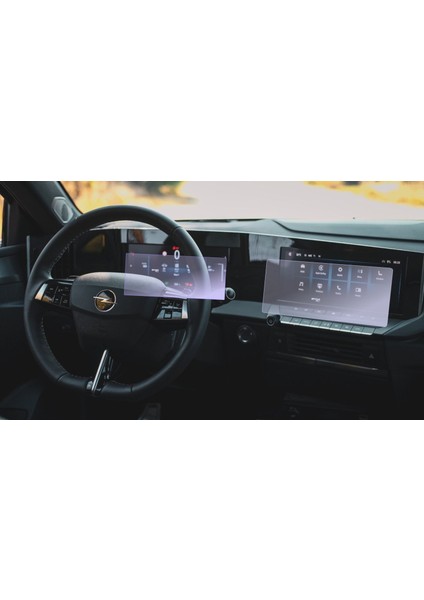 Opel Astra Edition Ekran Koruyucu Multimedya ve Gösterge Şeffaf