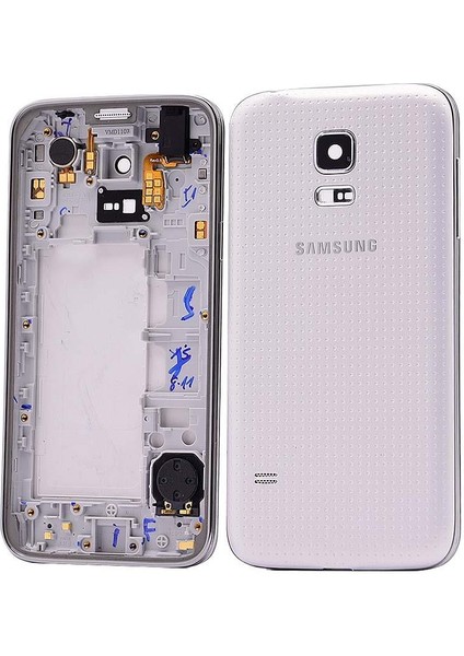 Samsung Galaxy S5 Mini SM-G800 Kasa Kapak Beyaz