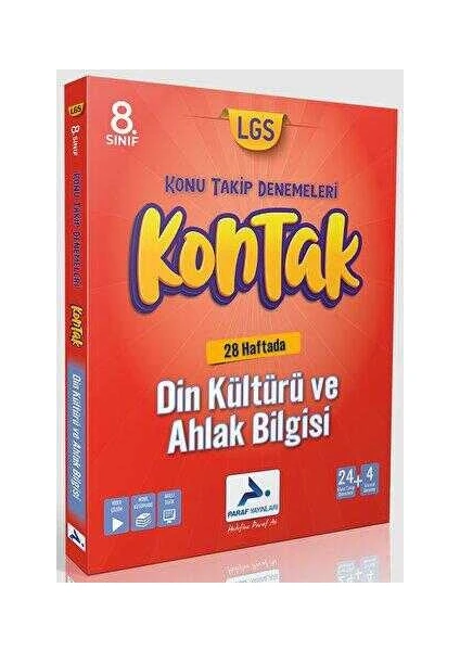 Paraf Yayınları 8. Sınıf Din Kültürü ve Ahlak Bilgisi 28 Kontak D