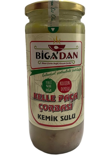 İlikli Kemik Sulun Kelle Paça Çorbası 480 Ml