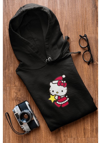 Hello Kitty Merry Christmas Kapşonlu Sweatshirt indirimleri