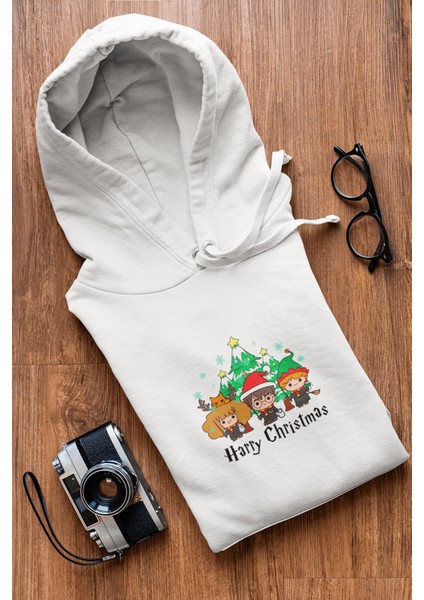 Hp Merry Christmas Kapşonlu Sweatshirt