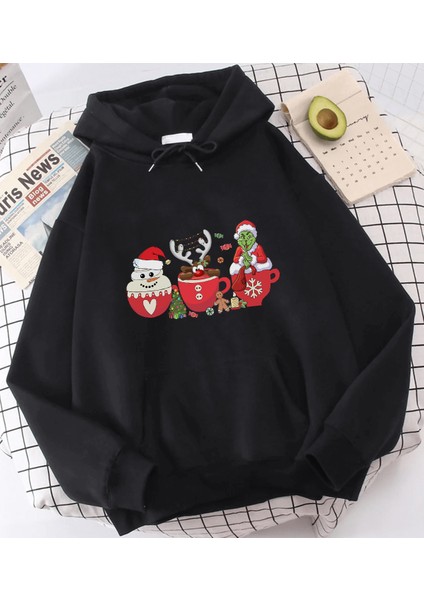 Grinch Kapşonlu Sweatshirt