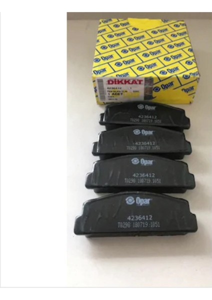 Ön Fren Balatası Doğan Kartal Şahin Opar 4236412