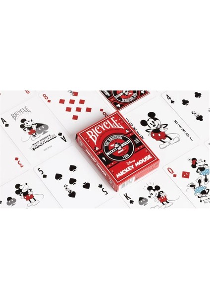 Disney Classic Mickey Mouse (Red) Oyun Kağıdı Iskambil Destesi fiyatları
