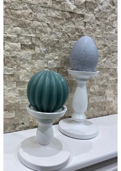 Ikea Ersatta Şamdan Beyaz 13 cm , Beyaz Şamdan Sevgililer Günü Hediyesi fırsatları