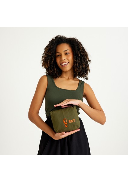 ENT CANTA Luna Model Unisex (Kadın ve Bay) Gezi,laptop,spor,günlük Su Geçirmez Sırt,el Çantası-Yeşil